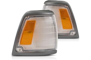 CARLIGHTS360 For Toyota Pickup 2WD 1992 1993 1994 1995 Turn Signal Park/Cornering Light Assembly Pair Driver & Passenger Side DLX/SR5 Model