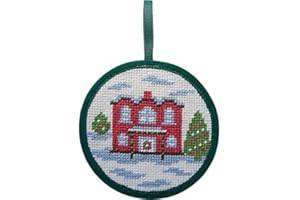 Alice Peterson Stitch-Ups Needlepoint Ornament Kit- Red House