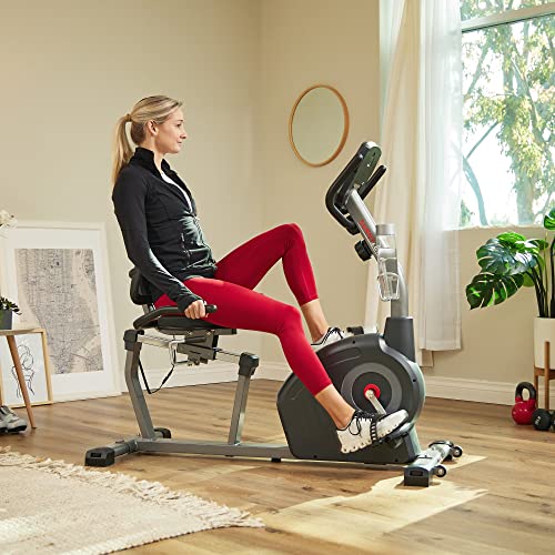 Sunny Health Fitness Elite Interactive Series Exercise Recumbent