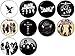 Black Sabbath Pinback Buttons Badges/Pin 1 Inch (25mm) Set of 10 New