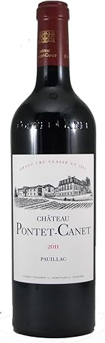 Amazon Co Jp ポイヤック 赤ワイン シャトー ポンテ カネ 750ml 11 赤ワイン フルボディ フランス 通販 食品 飲料 お酒