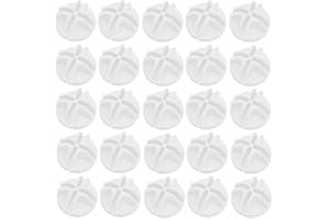 QLXHBOT Wire Cube Connectors Plastic Storage Cube Connectors, Wire Grid Cube Organizer Connector for Modular Closet Storage Organizer and Wire Shelving,30Pcs