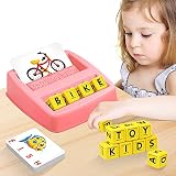 NARRIO Educational Toys for 3 4 5 Year Old Girls Gifts, Matching Letter Spelling