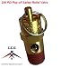 New 1/4" NPT 200 PSI Air Compressor Safety Relief Pressure Valve, Tank Pop Off