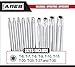 ARES 70077-10-Piece Tamper Proof Folding Star Key Set - Sizes Include Security Torx T-6 to T-30