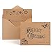 KUUQA Greetings Cards Merry Christmas Christmas Cards with Envelopes and Stickers (36 Pack)