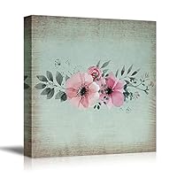 Canvas Wall Art Birds, Flowers, Owls, Butterflies Canvas Prints Home Artwork Decoration for Living Room, Bedroom - 12x12 inches