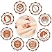 JISUSU Burritos Tortilla Blanket,Tortilla Warmer Blanket Realistic Soft Plush Comfort Round Food Blanket for Boys Girls Adults,Giant Human Taco Blanket-Diameter 60 inches …