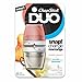 Chapstick Duo Full Lip Balm, 8 Hour Moisture, 0.194 Oz Each (Sweet Peach & Vanilla Shimmer Flavors, 1 Blister Pack of 2Piece)