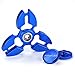 Hand Spinner Fidget Toy, AIRWALKS New Design Aluminium Alloy High Speed Slient Spin, Best Stress Reducer Relieves ADHD Anxiety and Boredom (Blue)