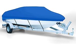 Boat Cover for Boston Whaler 130 Super Sport 2019-2021 2022 2023 2024 2025 2026, Heavy Duty Trailerable Marine Grade Canvas W