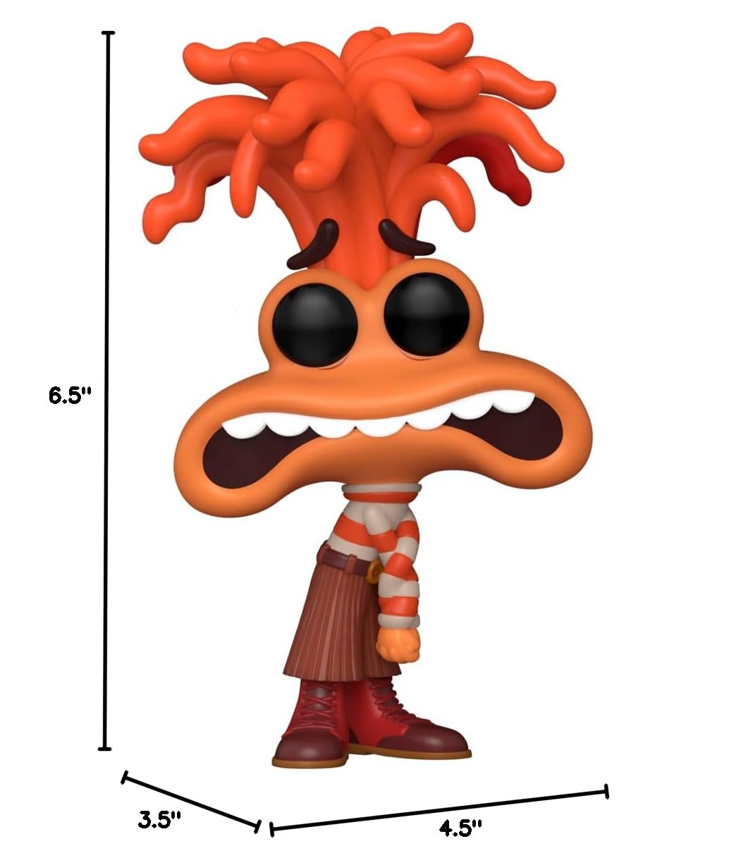 Funko POP! Disney: Inside Out 2 - Anxiety - Collectable Vinyl Figure - Gift Idea - Official Merchandise - for Kids & Adults - Movies Fans - Model Figure for Collectors and Display Funko POP! Disney: Inside Out 2 - Anxiety - Collectable Vinyl Figure - Gift Idea - Official Merchandise - for Kids & Adults - Movies Fans - Model Figure for Collectors and Display
