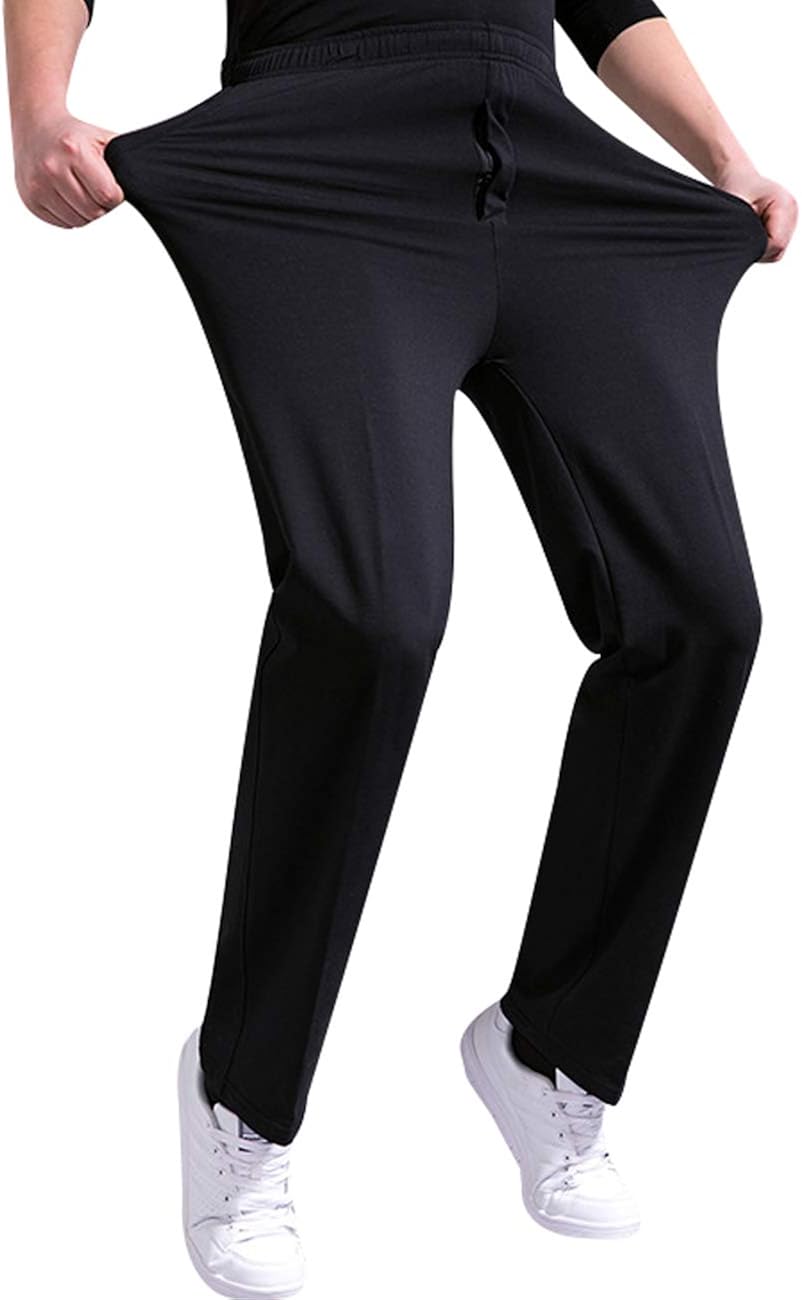 sweatpants fly front zipper