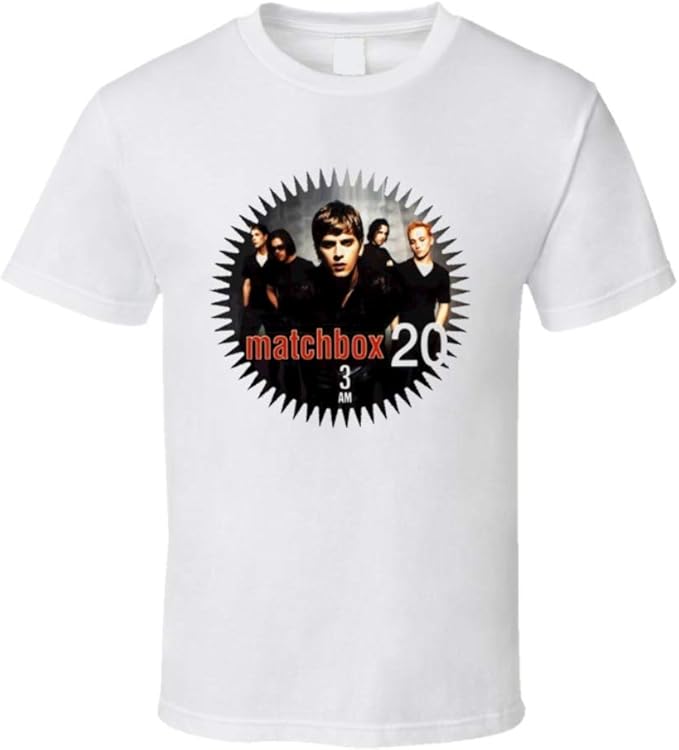 Matchbox 20 3 Am T Shirt Clothing
