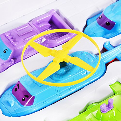 image for ThinkMax Magnetic Vehicles, with Music and Light (8 Vehicles, 24 PCS)