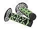 Scott Green Black Diamond Handlebar Hand Grips and Donuts and Free Sticker Fits Kawasaki Kx80 Kx85 Kx100 Kx125 Kx250 Kx500 Kx250f Kx450 Kx450f Kdx200 Kdx220 Klx250 Klx300 1980-2014