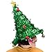 Simply Genius Christmas Tree Hat: Christmas Hat for Party Supplies, Christmas Costumes for Adults and Kids Green