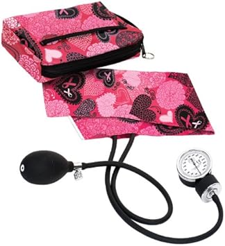 NCD Medical – Tensiómetro con estuche bolsa Arts perlas/Hearts ...
