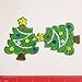 Set of 10pcs Christmas x'mas Tree Iron On Sew On Cloth Embroidered Patches Appliques Machine Embroidery Needlecraft Sewing projects DIY