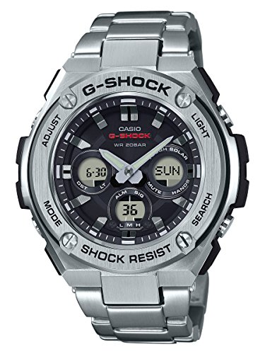Men's Casio G-Shock G-Steel Stainless Steel Bracelet Watch GSTS310D-1A