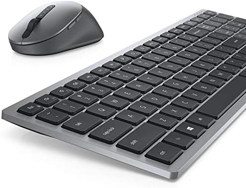 Dell KM7120W Multi-Device Wireless Keyboard and Mouse, UK (QWERTY), Numeric Keypad, 2.4GHz, Bluetooth 5.0, 1600 dpi - Image 4