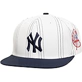 Mitchell & Ness New York Yankees Triplin Snapback Hat Cap - White