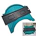 Contour Gauge Duplicator With Lock Ewadoo 10'' Widen Irregular Shape Duplication Profile Gauge-Stiffness Adjustable Quick Master Outline Tool-A Must Have for Tiling, Flooring, Woodworking, Laminate