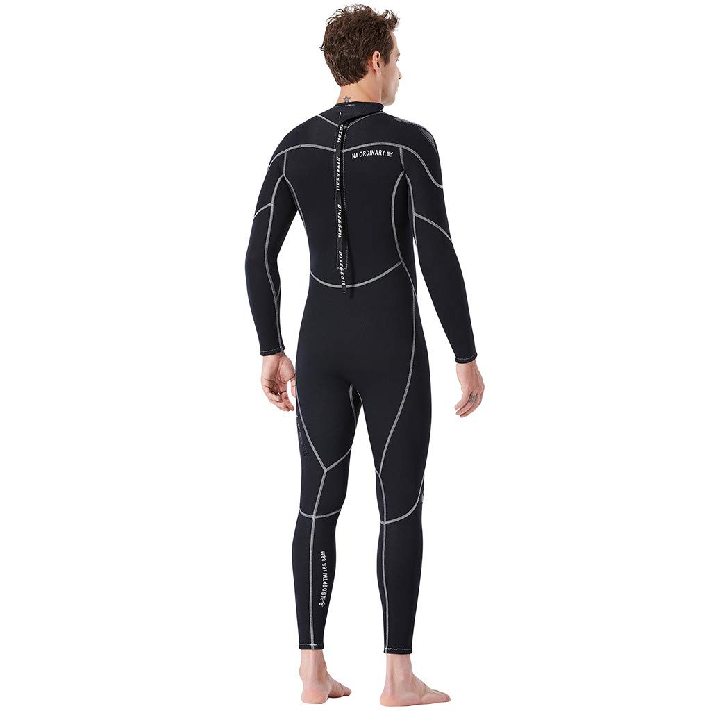Amazon.com: CapsA Men Full Wetsuit Keep Warm Sunscreen ...