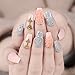 UR SUGAR 30ml Poly Quick Gel Nail Extension Builder Gel Lasting Finger Transparent Crystal Jelly Professional French Design Requires UV Lamp for Poly Manicure for Starter