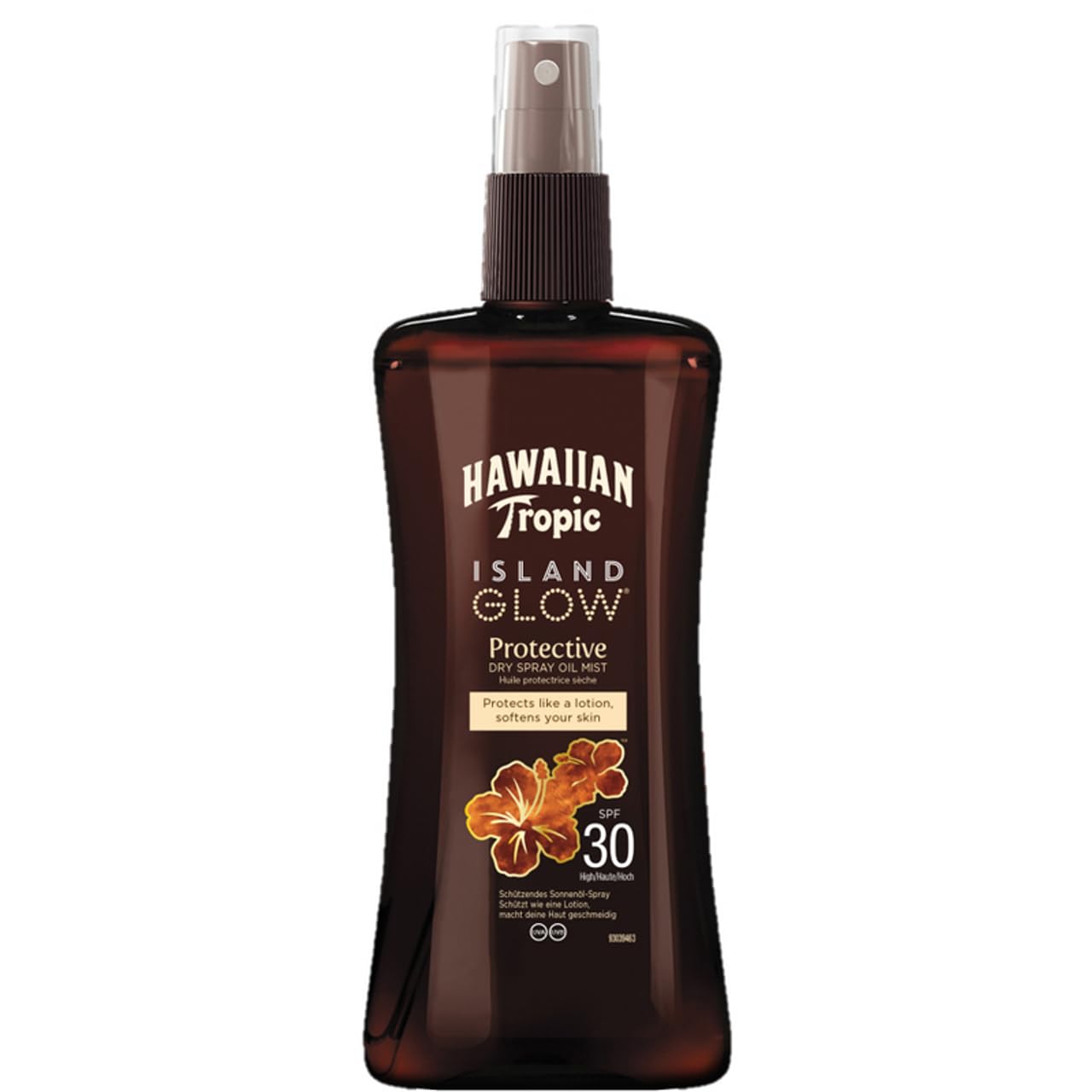 HAWAIIAN Tropic Island Glow Protective Dry Oil SPF 30, 1 x 200 ml