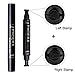 UMFun Easy to Makeup Waterproof Cat Eye Wing Eyeliner Stamp Tool Double Head Eyeliner Pen