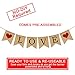 LOVE Burlap Banner | Valentines Day Decorations | Valentines Garland | Valentine Photo Props | Engagement Banner Decorations | Wedding Banner Decorations | Anniversary Banner Decorations