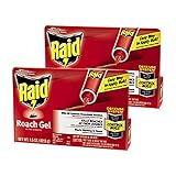 SC Johnson Raid Roach Gel, Defense System to Control Bugs, 1.5 OZ (Pack of 2)