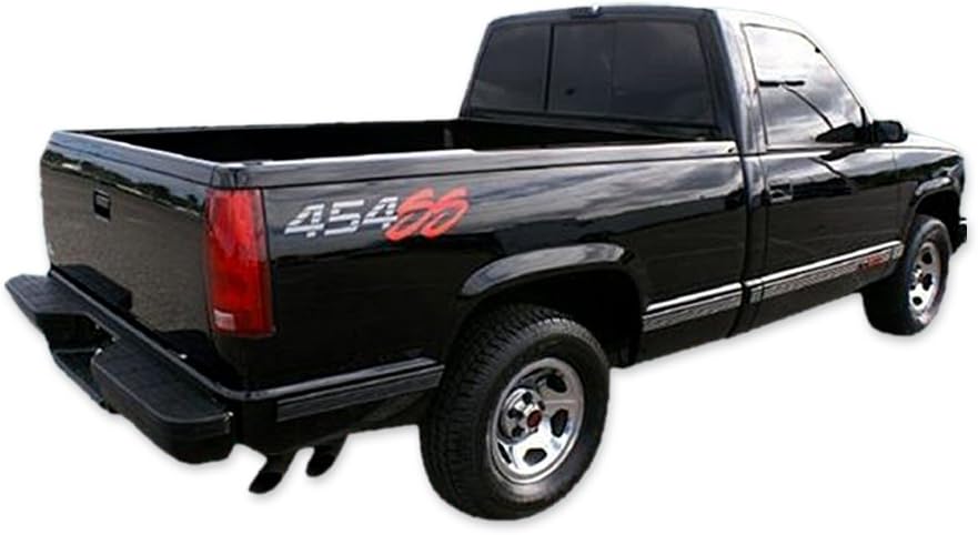 Amazon Com General Motors 1992 1993 Chevrolet 1500 Truck 454 Ss Decals Stripes Kit Silver Automotive