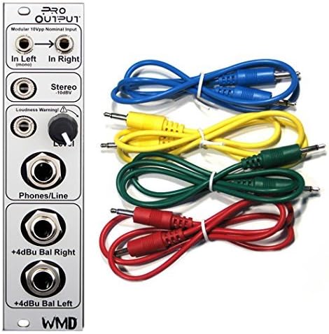 WMD Pro Output Eurorack Synth Module w/ 4 Cables