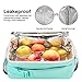 Amsuper Lunch Bag One Size,Insulated Lunch Bag with FDA Silicone Lids,Lunch Box Insulated Lunch Container(Mint)