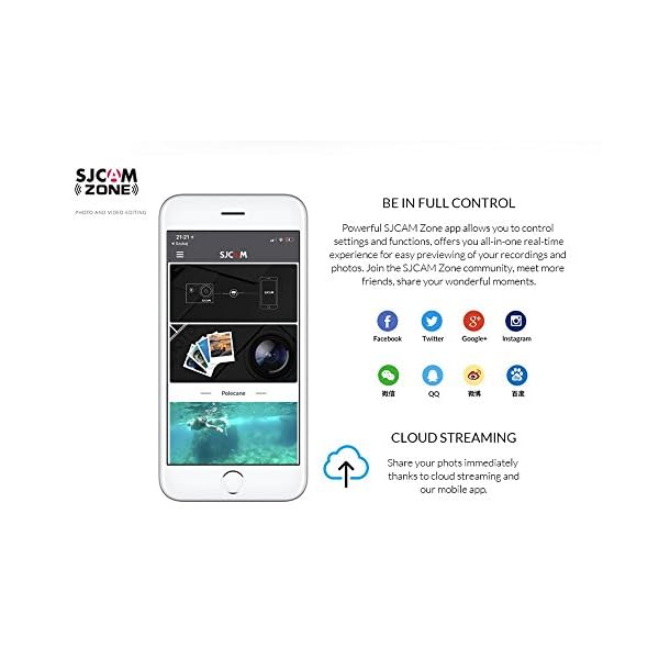 16GB TF Karte + SJCAM SJ8 PLUS Wifi Sport Action Video Kamera, HD 4K / 30FPS 12MP 170 ° Weitwinkelobjektiv 2,33 Zoll… – Bild 5