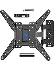 Mounting Dream Full Motion TV Wall Mount for Most 26-55 Inch TVs, Wall Mount for TV with Swivel Articulating Arms, Perfect Center Design TV Mounts Wall, up to VESA 400x400mm and 77 lbs. MD2413-MX