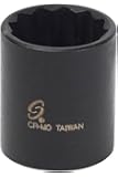 Sunex 3/8-Inch Drive 5/8-Inch 12-Point Deep Impact Socket