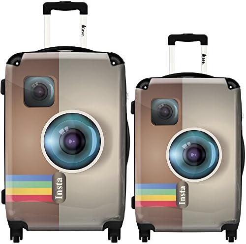 Ikase Hardside Spinner Luggage CamÃra insta