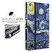 MoKo Case for Fire 2015 7 inch - Slim Folding Cover for Amazon Fire Tablet (7 inch Display - Previous 5th Generation, 2015 Release Only), Starry Night