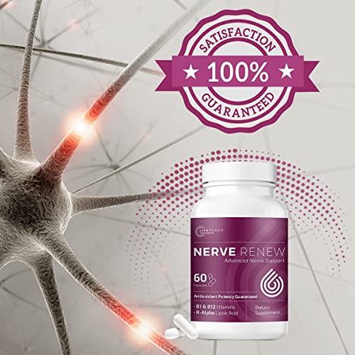 Nerve Renew Advanced Nerve Support Natural Nerve Support with RAlpha Lipoic Acid