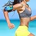 VUP Detachable Running Armband, 360 Rotatable Cell Phone Holder for iPhone Xs Max XR X 6 6S 7 8 Plus, Galaxy S9 S10 Note 9, Pixel 2/3 XL 3a, OnePlus 6T Workout Exercise Sport Fitness Jogging Arm Band