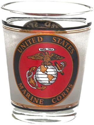 Marine Corps Shot Glass