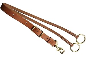 HILL LEATHER COMPANY Hill Leather Training Forks with Brass Hardware