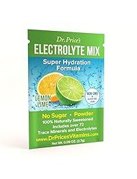 Mezcla de electrolitos: súper hidratación fórmula + de oligominerales | Sabor lima-limón...