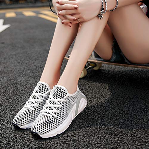 Running Shoes Couple Mesh Breathable Non-Slip Wear Casual Shoes for Men and Women