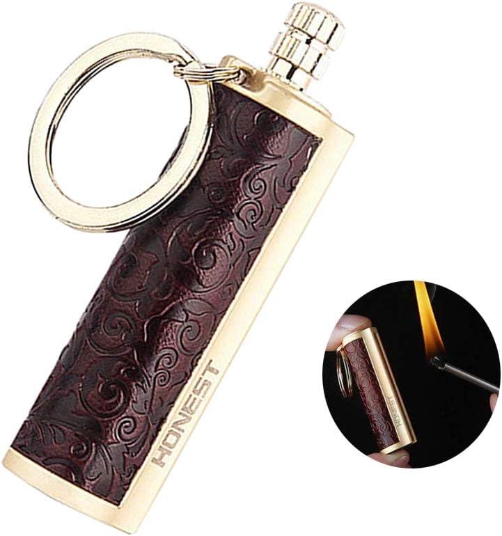 Fire Flint Waterproof Lighter, Match Metal Forever Lighter, Keychain