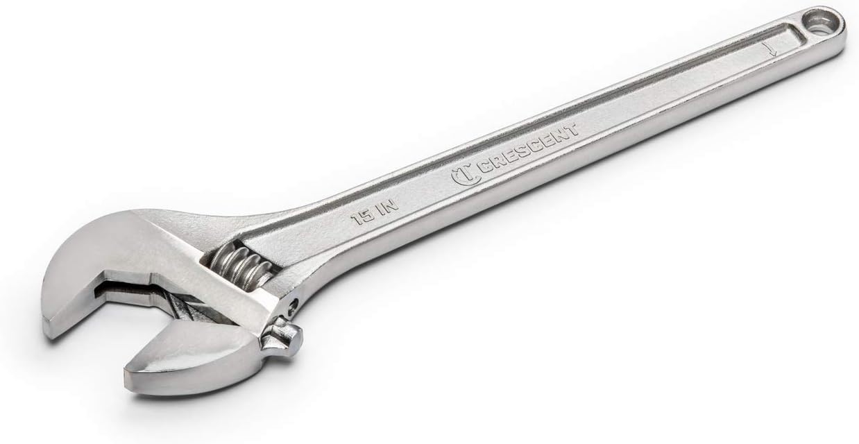 Crescent 15" Adjustable Tapered Handle Wrench - Boxed - AC215BK