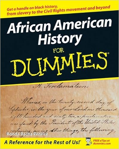 African American History For Dummies: Penrice, Ronda Racha: 9780764554698:  Amazon.com: Books